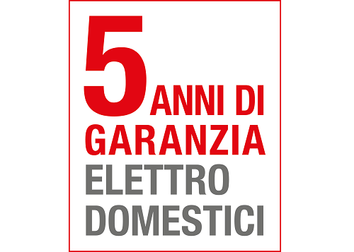 5 anni di garanzia